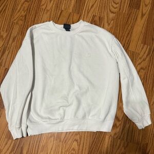 H&M Cream Crewneck Sweatshirt Women’s XL